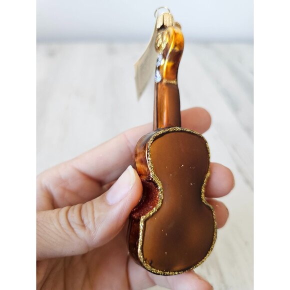 Old world OWC violin guitar musical band glass ornament Xmas tree - Picture 3 of 10